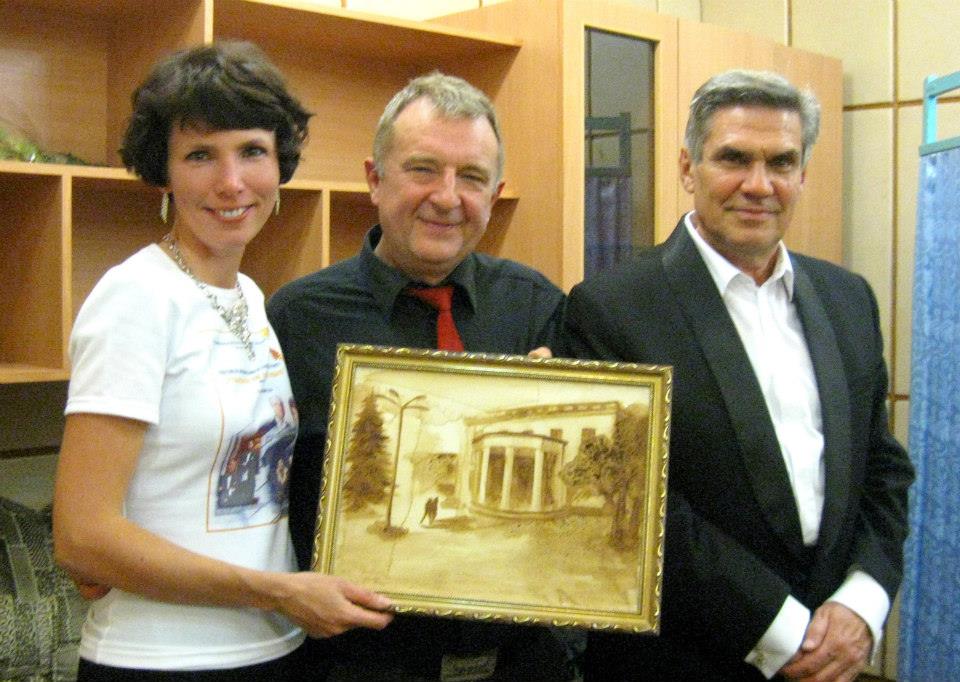 Вместе с Натальей Громовой и Валерием Боровиковым (фортепианный дуэт из…