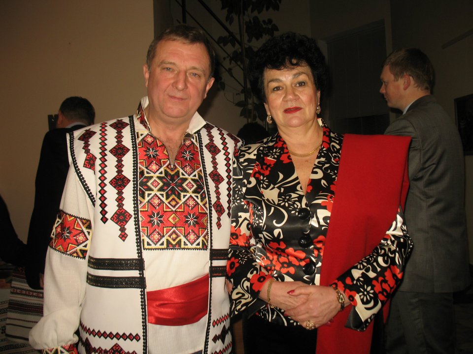 С пани Юлией Пирожковой ,супругой посла Украины в Молдове