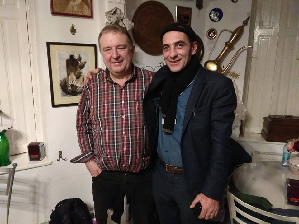 With Liviu Dospinescu - Professor of Theatre/ Cultural Studies в Université Laval, Quebec,Canada