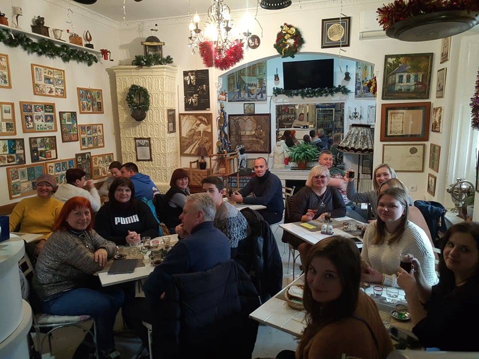 31/12/2019."Авторская кофейня-музей "CoffeeMolka Alba"Кишиневский обед" для…